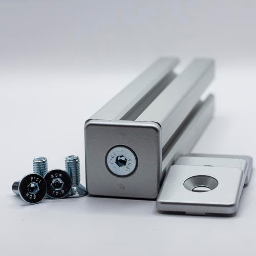 20 Series End Cap - 20x20 - Metal