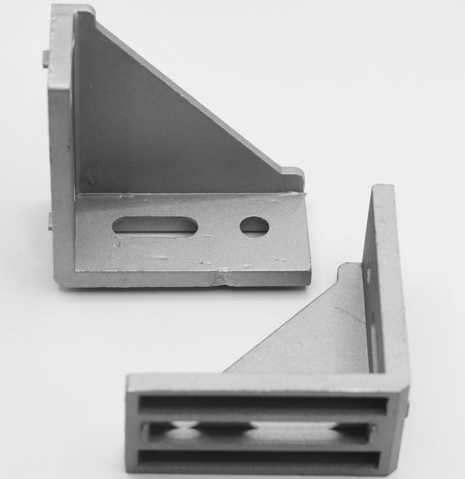 40 Series Bracket - Corner Heavy Duty - Powdercoated