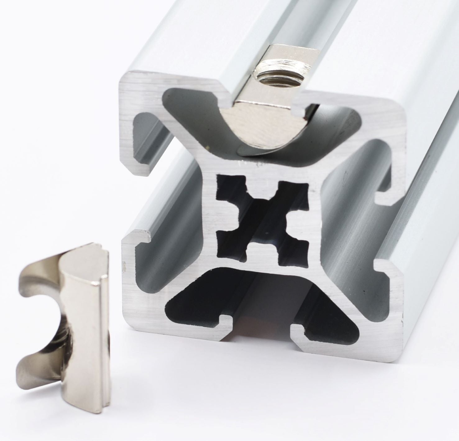 Spring Slot Types 40 Series T Slot Spring Nut - Stainless Steel – Aluminium Extrusion Company
