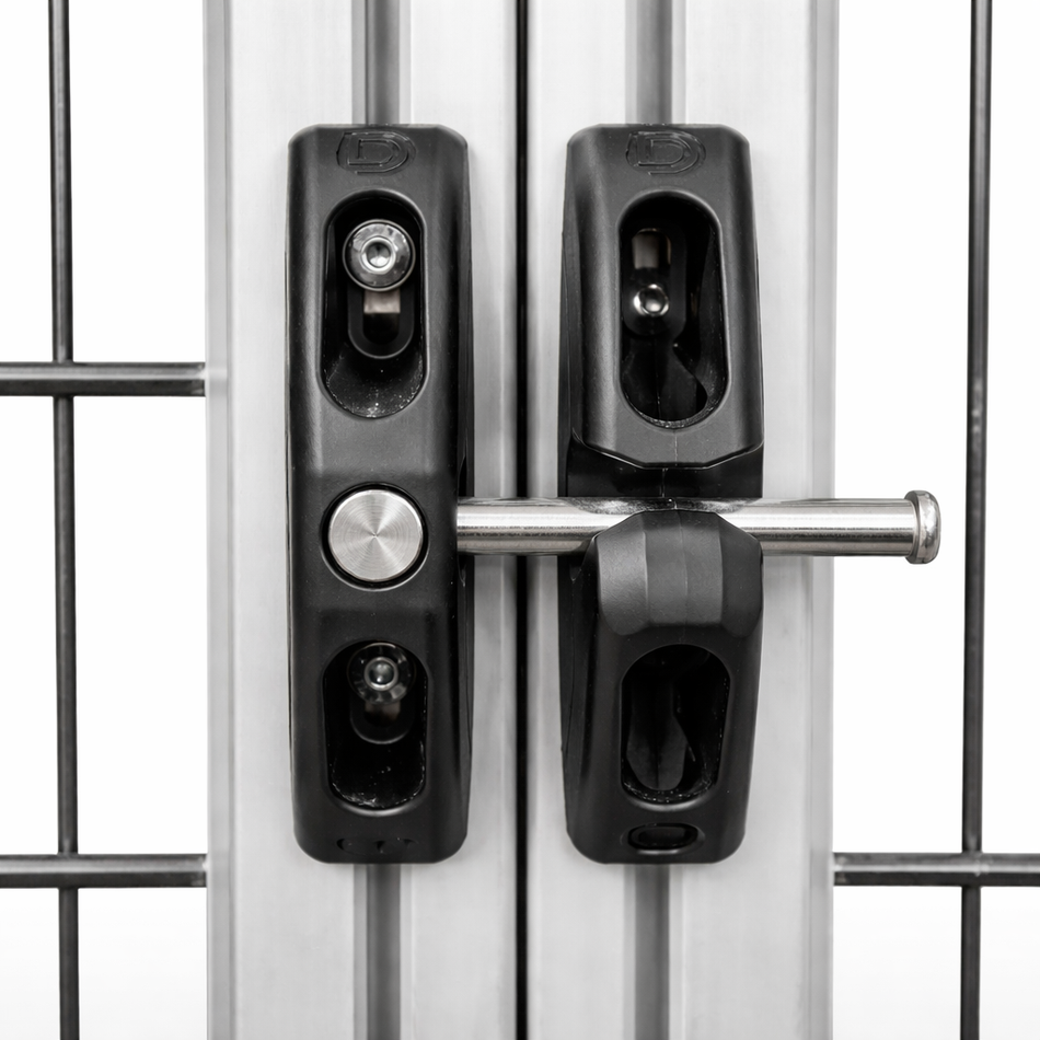 Lockable Gate Catch — Machine Guarding