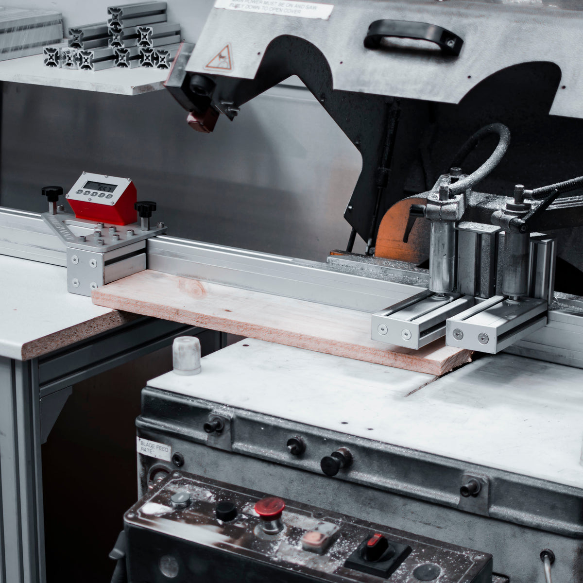 Automatic Measure Stop Digital Saw Stop – Length Measuring Stop for Saws | ALEXCO NZ ...