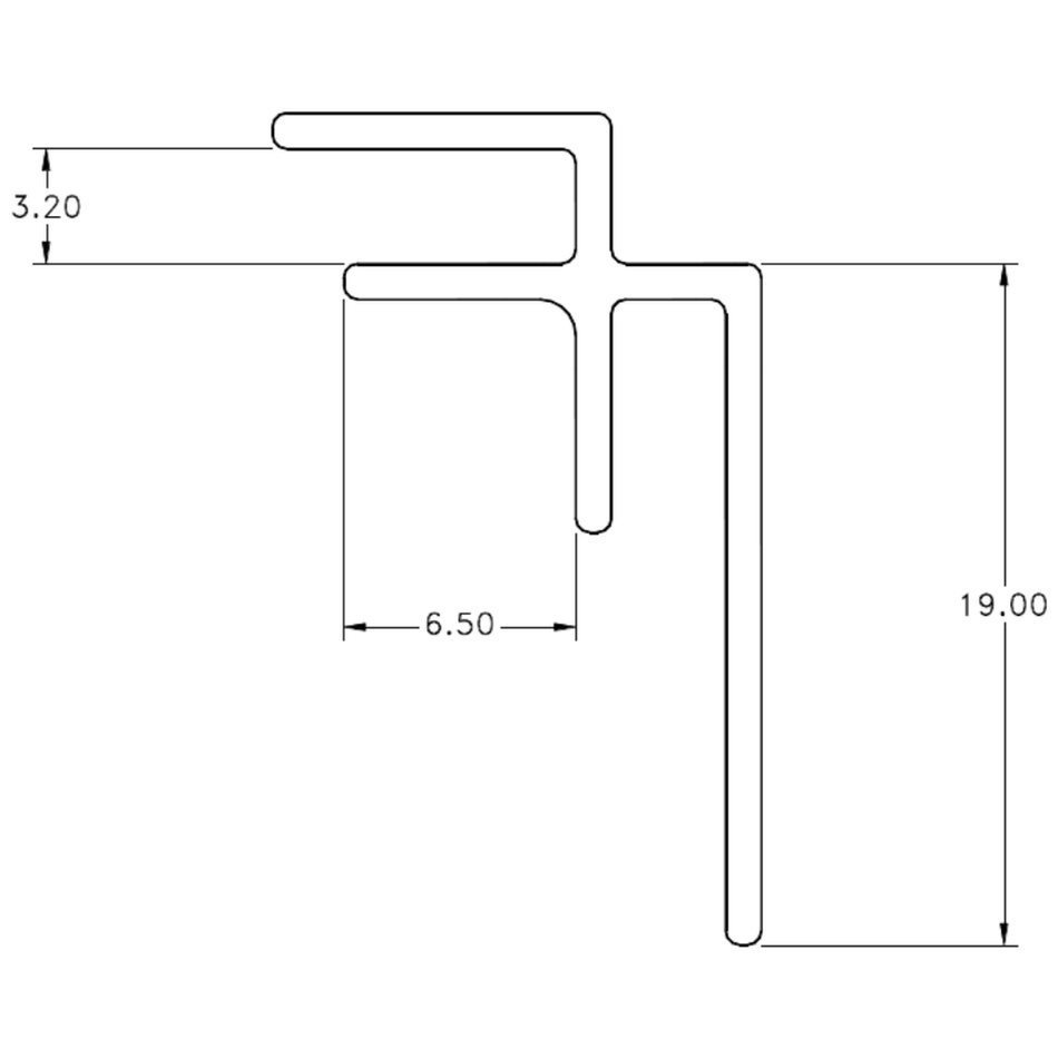 1/8" Internal - cross-section drawing