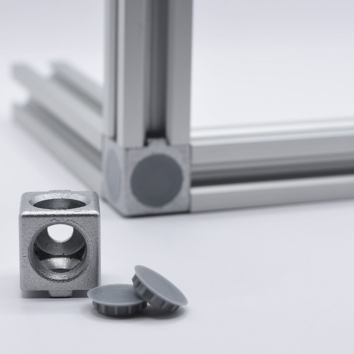 Threaded Connector Cube 20 Series Cube Corner Connector – T-Slot | ALEXCO NZ – Aluminium ...