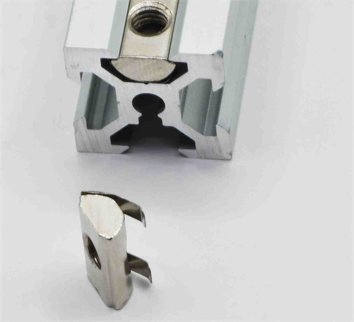 Item Slot Nut Spring 20 Series T-Slot Spring Nut (T-Nut) M3–M6 | ALEXCO NZ – Aluminium ...