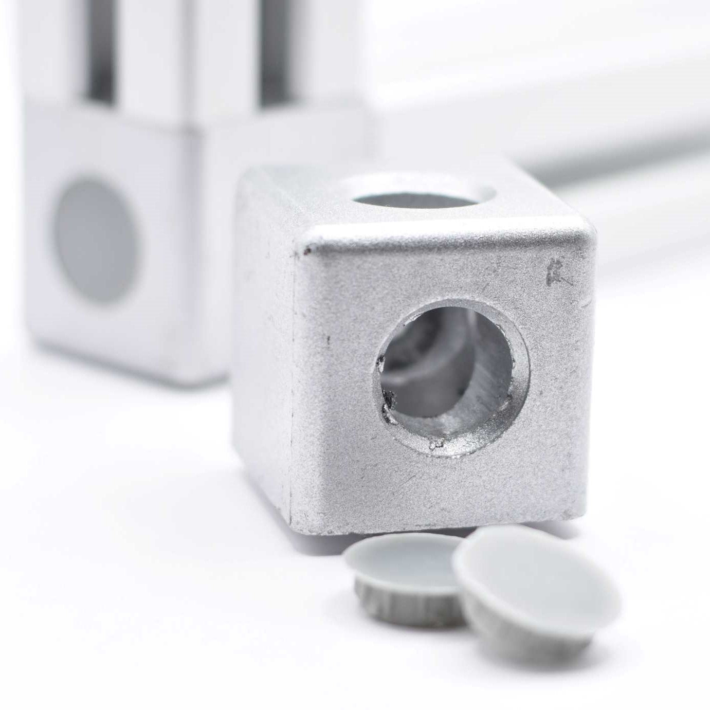 40 Series Cube Corner Connector – T-Slot | ALEXCO NZ – Aluminium ...